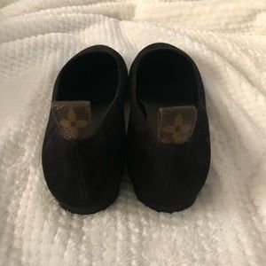 Authentic Louis Vuitton black flats